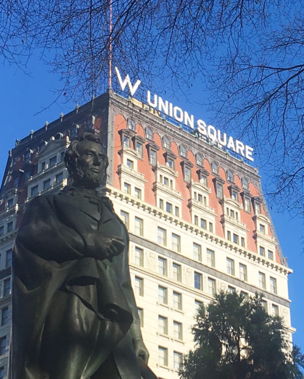 リンカーン ユニオンスクエアーパーク lincoln union square park