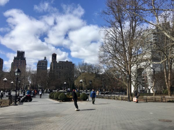 ワシントンスクエアパーク Washington square park